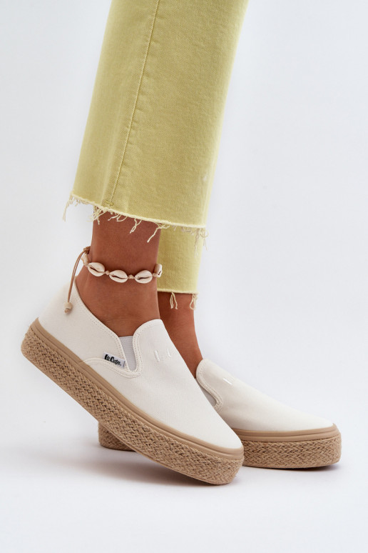 Chaussures de femme Slip-On Avec tresse Lee Cooper LCDANS-24-44-2430