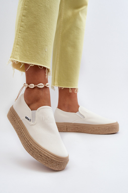 Chaussures de femme Slip-On Avec tresse Lee Cooper LCDANS-24-44-2430