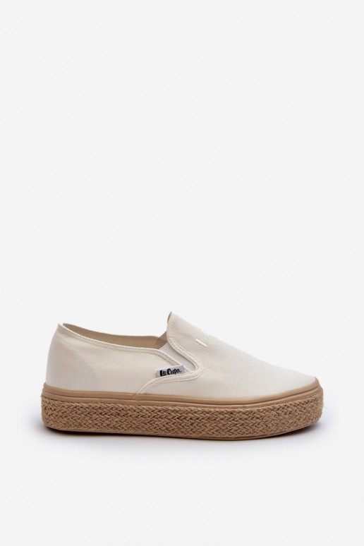 Damesschoenen Slip-On Met Vlecht Lee Cooper LCIN-24-44-2430