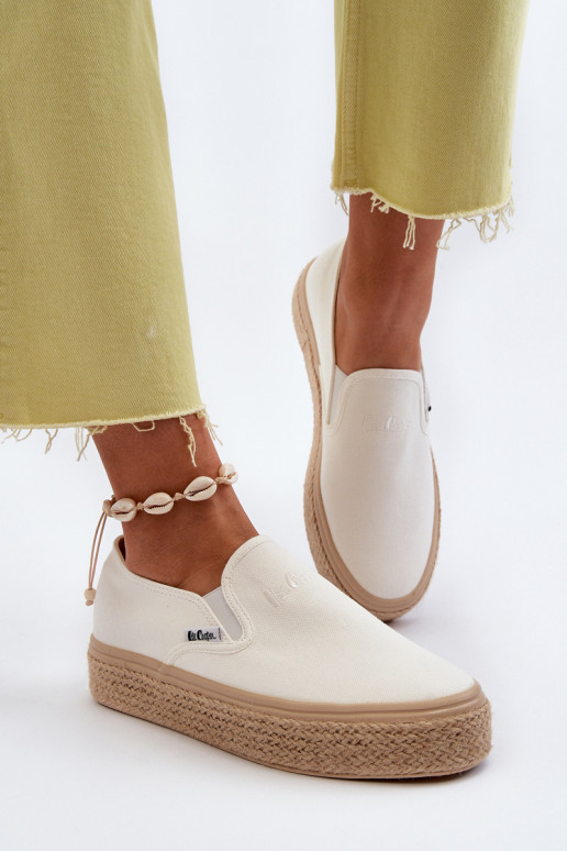 Chaussures de femme Slip-On Avec tresse Lee Cooper LCDANS-24-44-2430