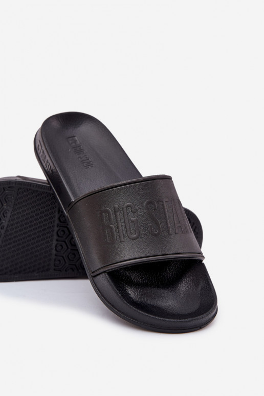 Chaussons légers en mousse Mâle Big Star MM174322 couleur noire