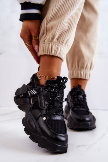 baskets Chaussures modèle baskets GOE JJ2N4083 couleur noire