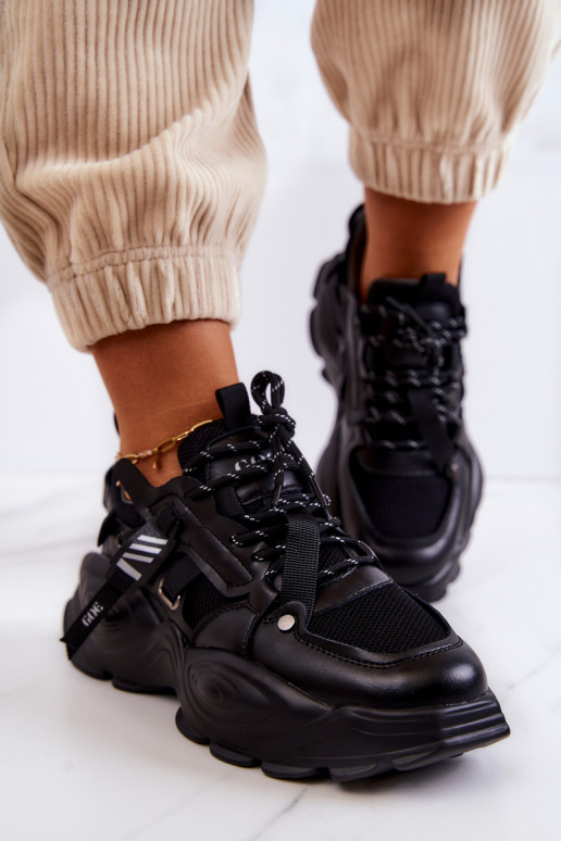 baskets Chaussures modèle baskets GOE JJ2N4083 couleur noire