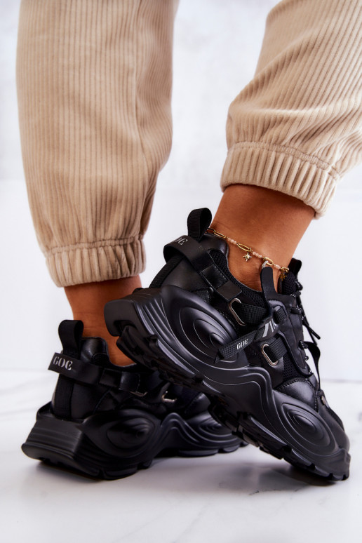 baskets Chaussures modèle baskets GOE JJ2N4083 couleur noire