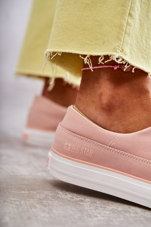  Féminin Baskets Big Star KK274020 Nude