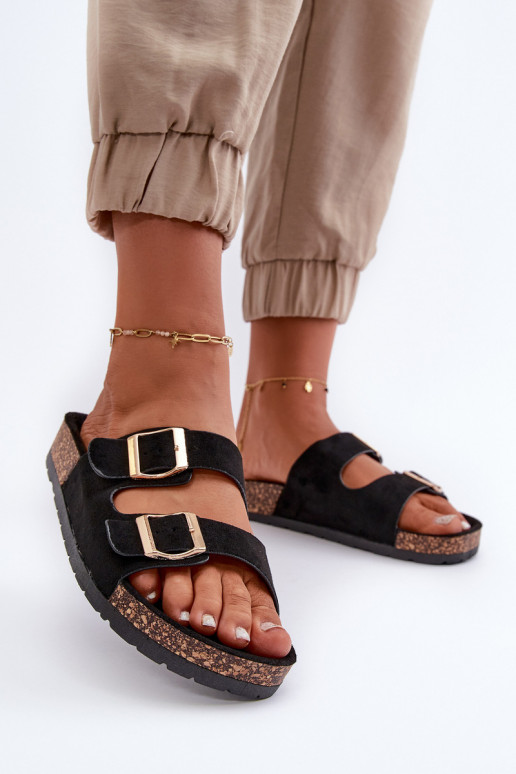 Damesslip-on-slippers Op een kurkzool zInart Cortina