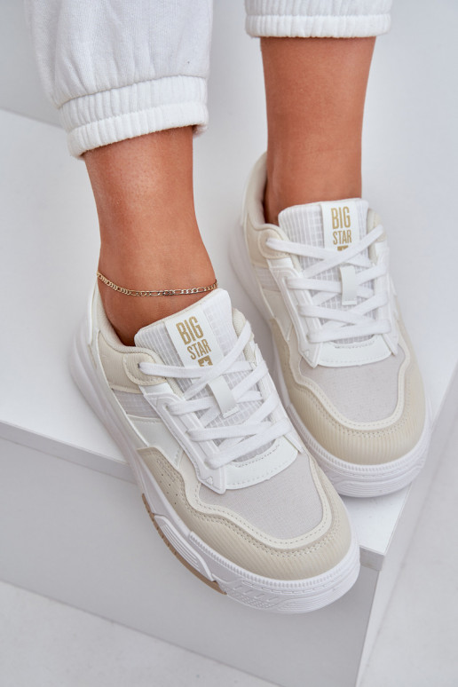 Sneakers model schoenen met platform Big Star OO274A155 INit-beige
