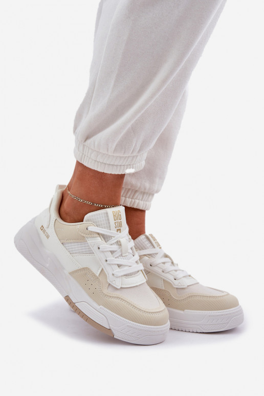 Sneakers model schoenen met platform Big Star OO274A155 INit-beige