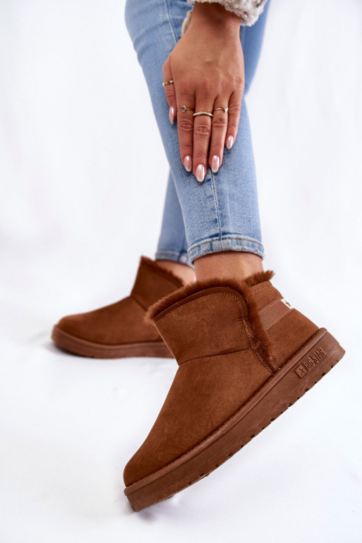 Féminin Bottes Bottes de neige Big Star KK274620 marron