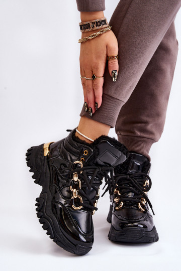 Feminin sich Zuarm laufen Turnschuhe Schuhe mit Schnürsenkeln schZuarze Farbe Bastini