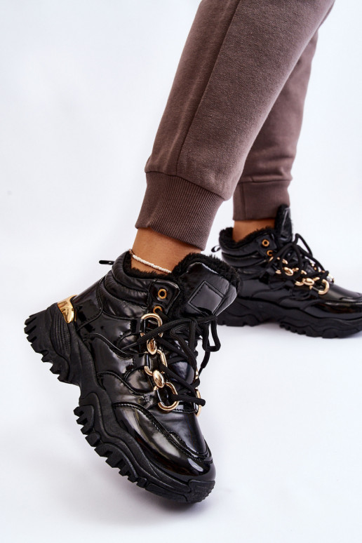 Feminin sich Zuarm laufen Turnschuhe Schuhe mit Schnürsenkeln schZuarze Farbe Bastini