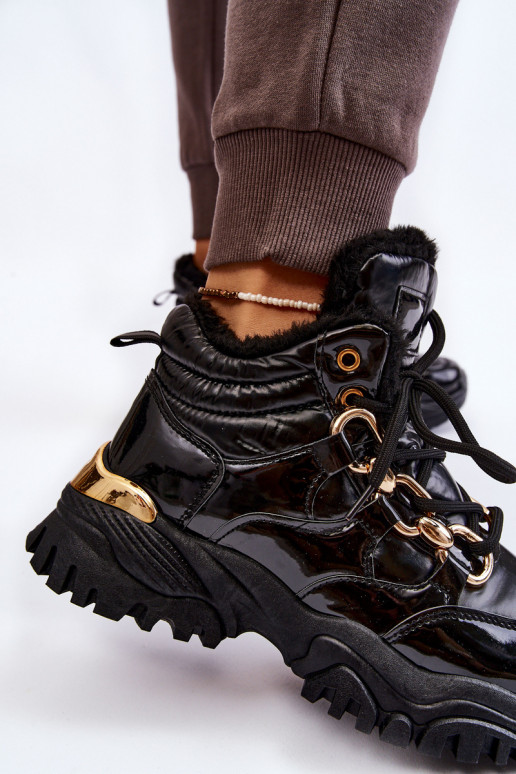 Feminin sich Zuarm laufen Turnschuhe Schuhe mit Schnürsenkeln schZuarze Farbe Bastini