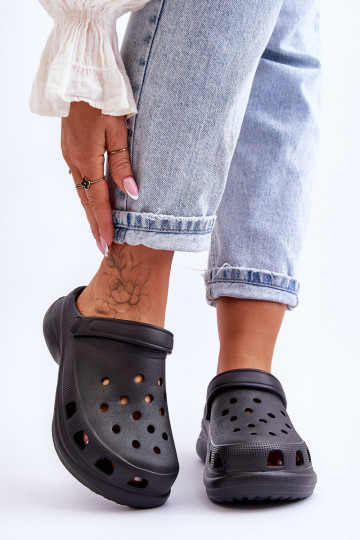 Slippers van Crocs-schuim met trendy massieve zolen zInart Katniss 2