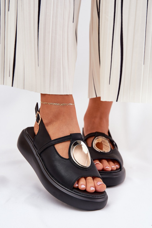 Leer Elegante stijl Dames sandalen S.Barski GR51-603 zInart