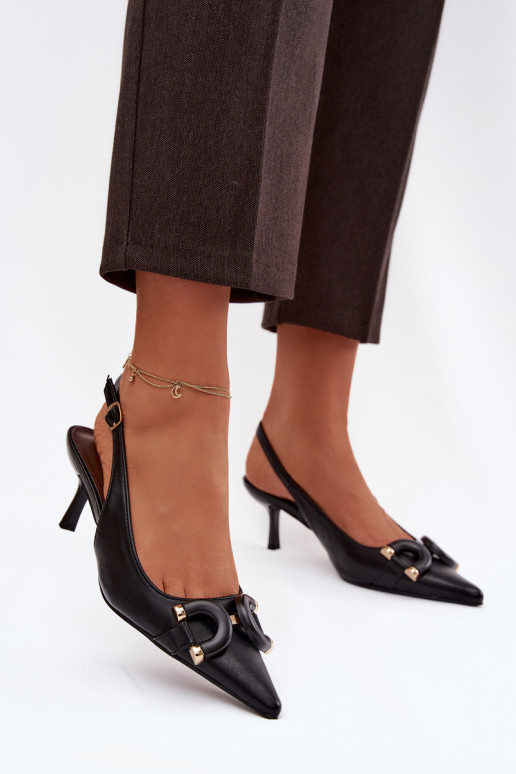 Dames sandalen met dunne hakken Met sierlijk Detalem zInart Brienne