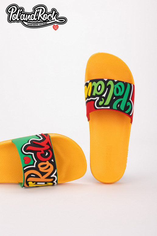 Slippers Pol'and'Rock Festival X Big Star SS174507 geel