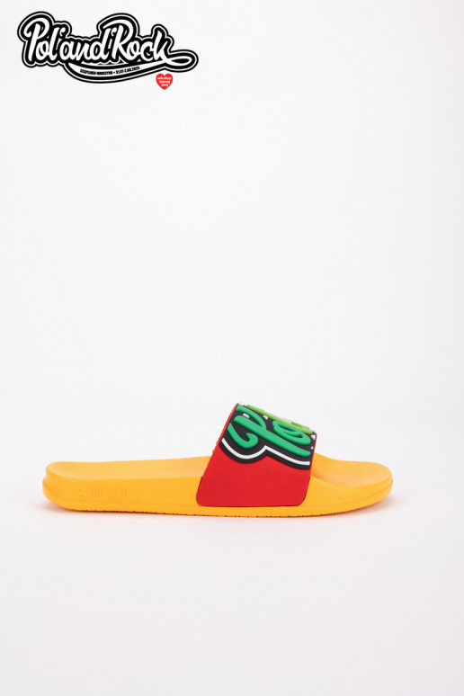 Chaussons Pol'and'Rock Festival X Big Star SS174507 couleur jaune