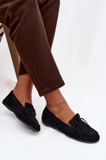 dames mocassins met kInastjes zInart Janelisse