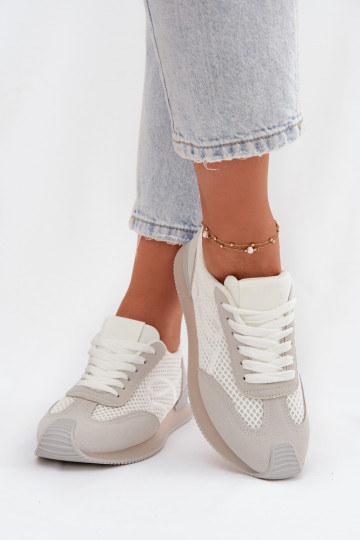 Sneakers model schoenen sportschoenen Dames INit-grijs Tarlisse