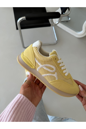 Sneakers model schoenen sportschoenen Dames geel Tarlisse 2