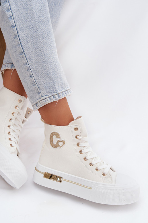 Vrijetijdsschoenen met platform Initte kleur Meloria