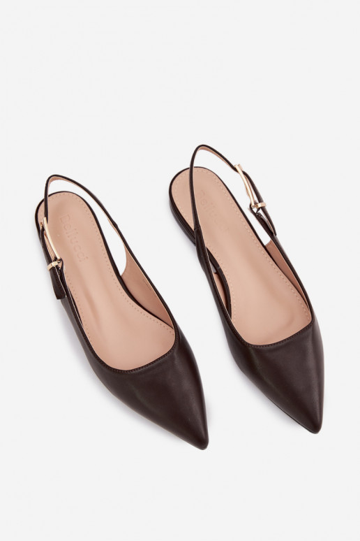 Ballerines avec boucles dorées CzekoladoÀe Iverelle