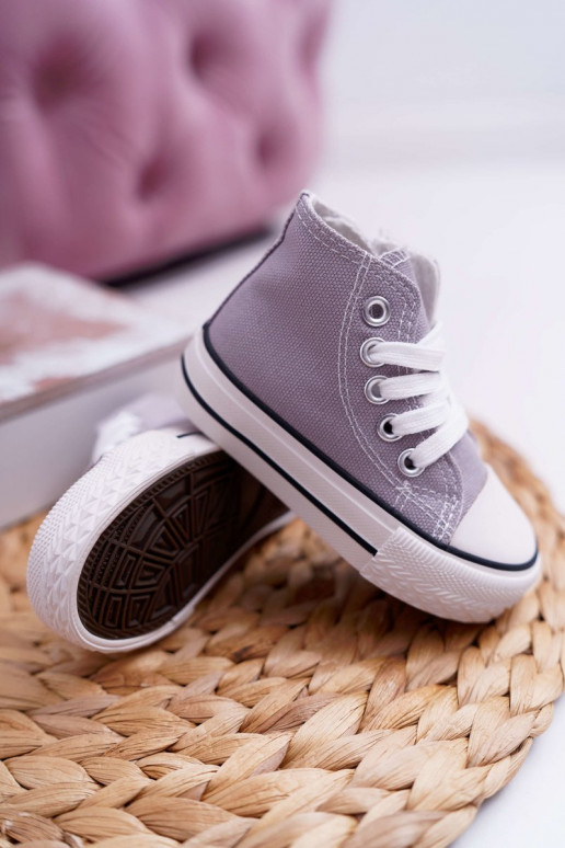 Chaussures pour enfants avec semelle couleur grise Filemon