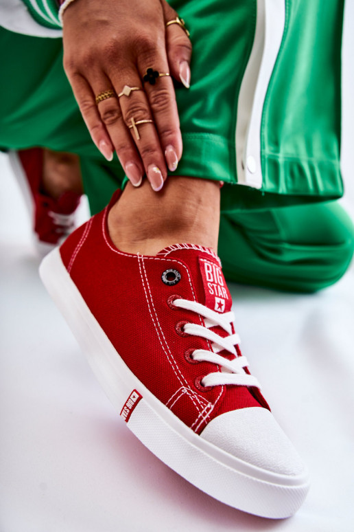 Damesschoenen Big Star FF274089 rood