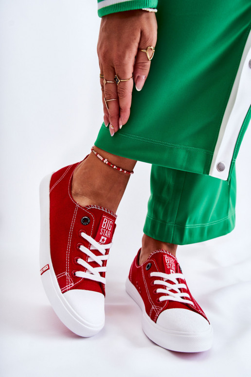 Damesschoenen Big Star FF274089 rood