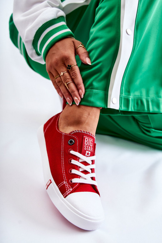 Damesschoenen Big Star FF274089 rood