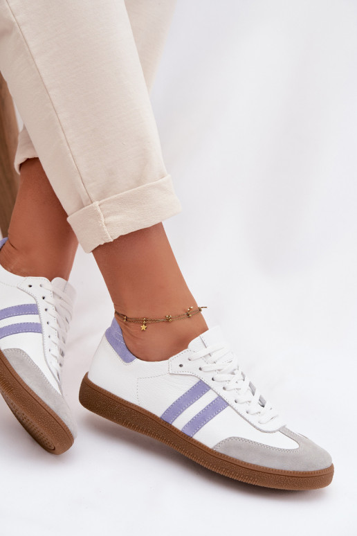 Zazoo N1068 Haut Niedrig Sneakers Stilvollllschuhe Feminin INeiß-blaue Farbe