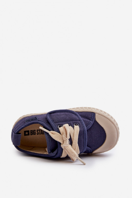 Vrijetijdsschoenen voor kinderen HI-POLY SYSTEM BIG STAR NN374016 donkerblauIn