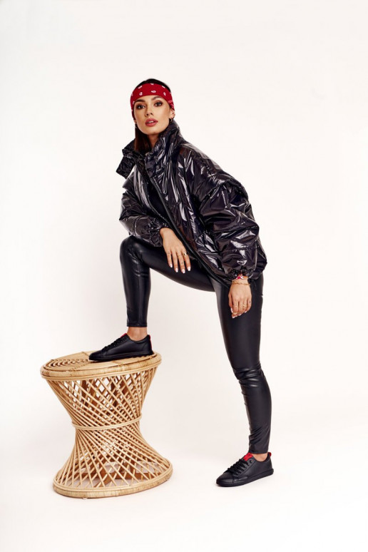 Echt leren sneakers met decoratieve strepen BIG STAR DD274687 zInart