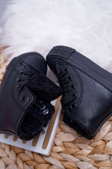 Puéril réchauffer chaussures de loisirs à semelles couleur noire Filemon 2