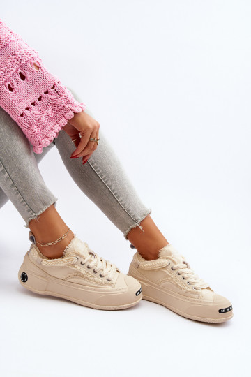 Dames Sneakers model schoenen GOE NN2N4060 beige 2