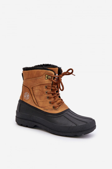 SneeuIn laarzen Het heeftnnen Lee Cooper LCJ-24-44-2873M bruine kleur
