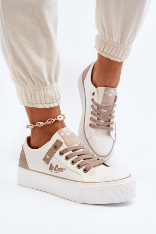 materiaal Vrijetijdsschoenen Lee Cooper LCIN-24-31-2198 Initte kleur