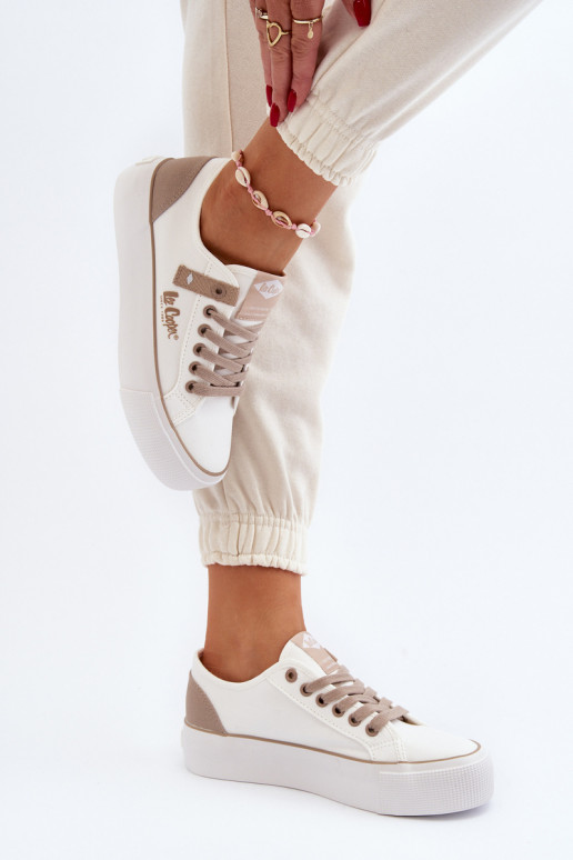  Chaussures de loisirs Lee Cooper LCDANS-24-31-2198 couleur blanche