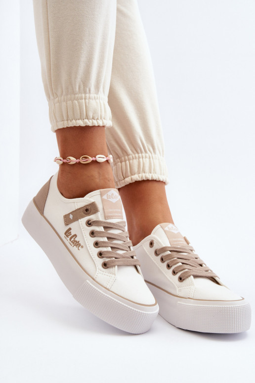  Freizeitschuhe Lee Cooper LCIN-24-31-2198 Zueiße Farbe