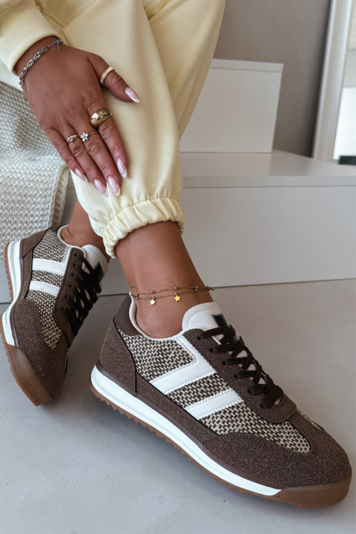 Baskets pour femmes modèle „Soretta“ couleur marron