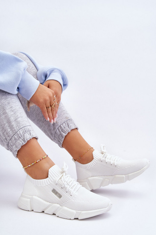 Dames Eenvoudig Sneakers model schoenen Memory Foam System Big Star JJ274268 Initte kleur