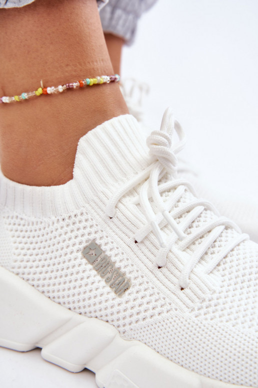 Dames Eenvoudig Sneakers model schoenen Memory Foam System Big Star JJ274268 Initte kleur