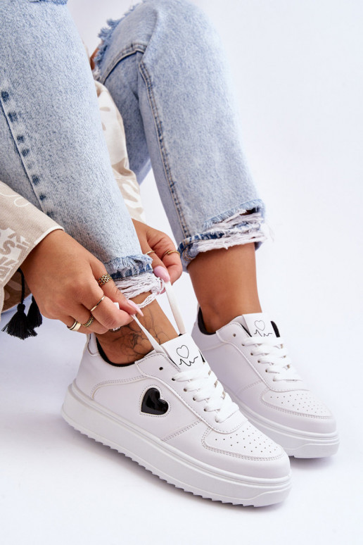 Het klassieke model sportschoenen Met hart INit-zInart Amore