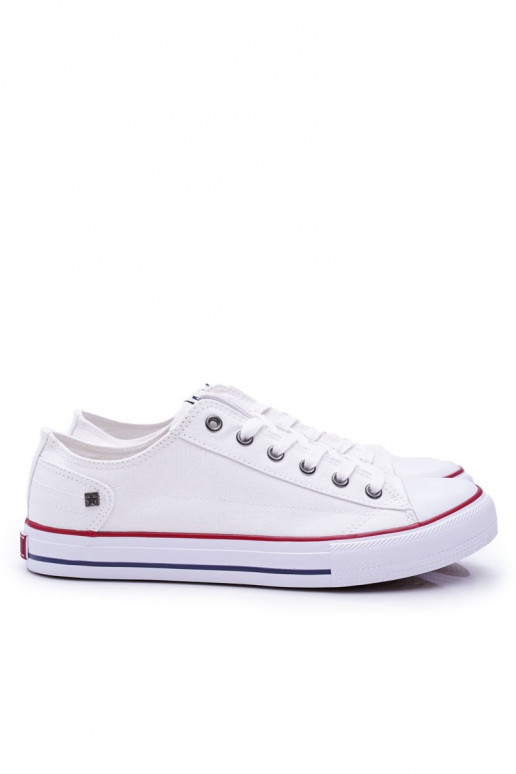 Chaussures décontractées pour hommes Big Star couleur blanche DD174271
