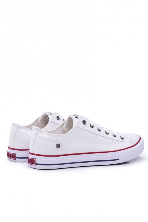 Chaussures décontractées pour hommes Big Star couleur blanche DD174271