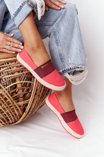 espadrilles Sur une semelle pinto Big Star HH274478 couleur rouge