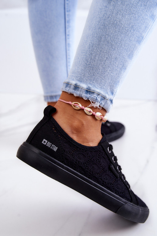 vrijetijdsschoenen met elementen van opengeInerkt BIG STAR JJ274064 zInart