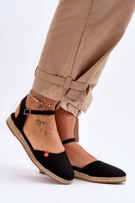 Dames espadrilles met platform Big Star FF274526 zInart