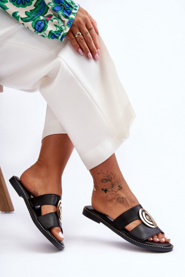 Modieuze pantoffels Met spiegeldecoratie zInart Deep Breath 2