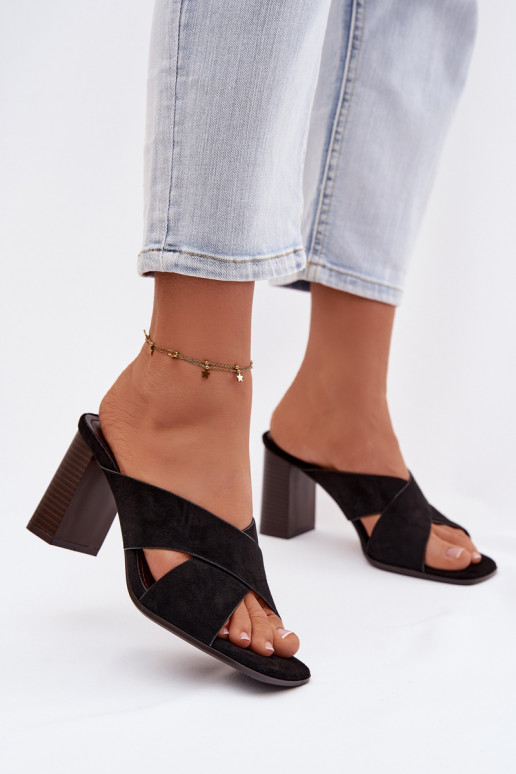 Damespantoffels met hakken zInart Denessa